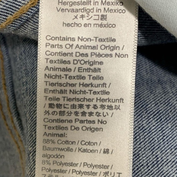 Madewell Women’s Curvy High-Rise Skinny Jeans Blue Denim - Size 34 - Picture 5 of 7